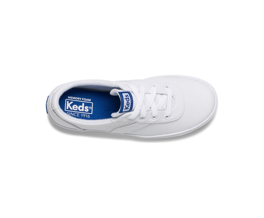 Zapatillas Keds Niños Blancas - Riley - 953-DXNPWF